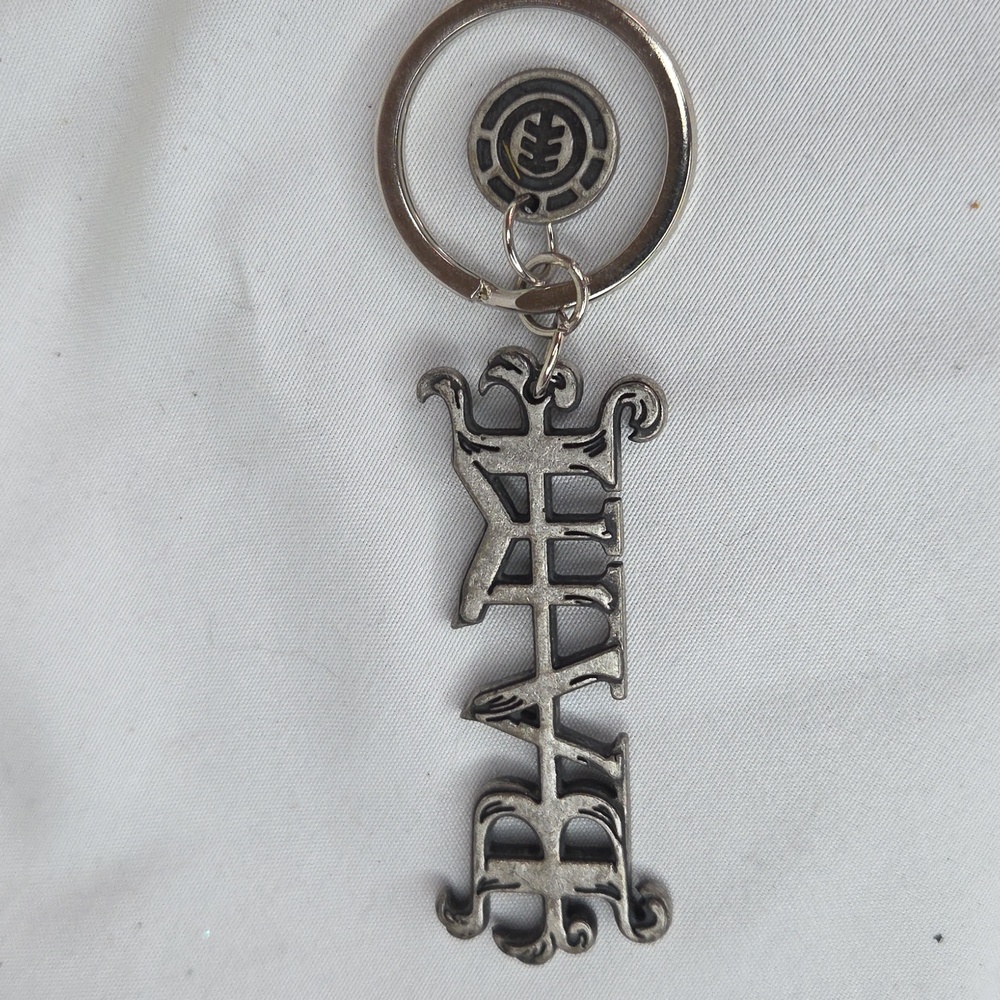 BAM Margera Keychain Vintage Y2k Early 2000s Element Skater Merch